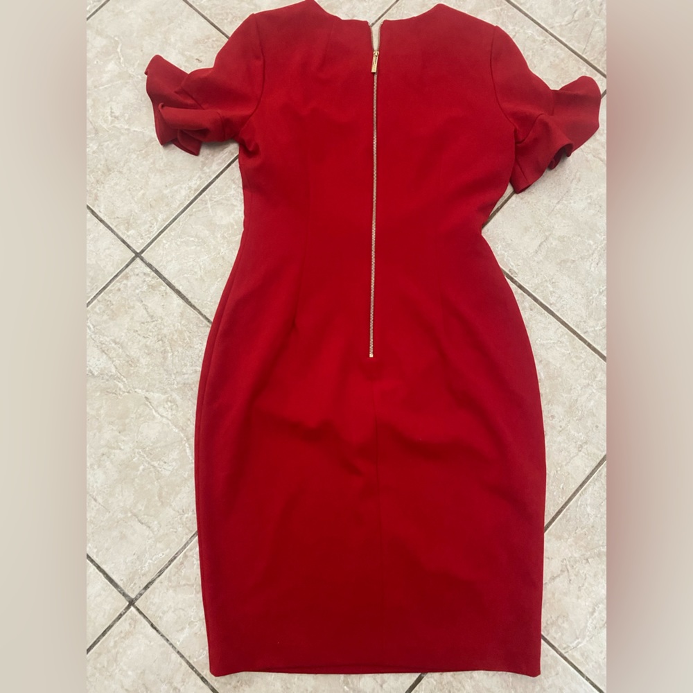 Red dress